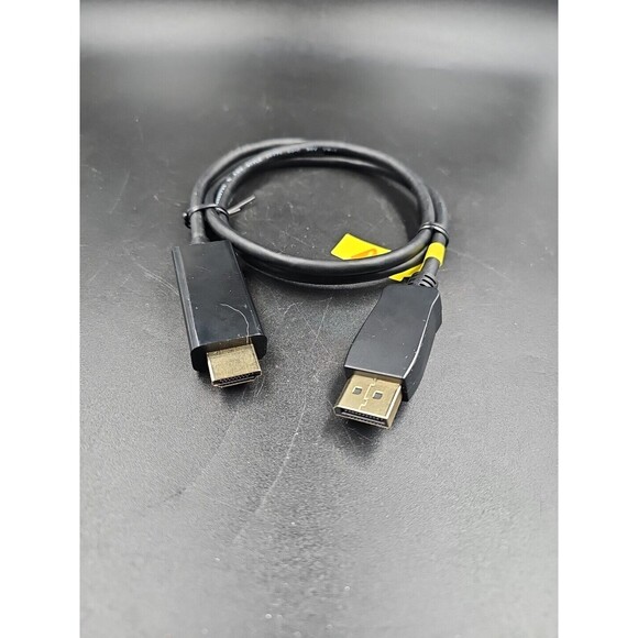 DisplayPort to HDMI 3 Feet Cable, Benfei Male To Male Adapter Gold-plated Cord - Picture 4 of 4